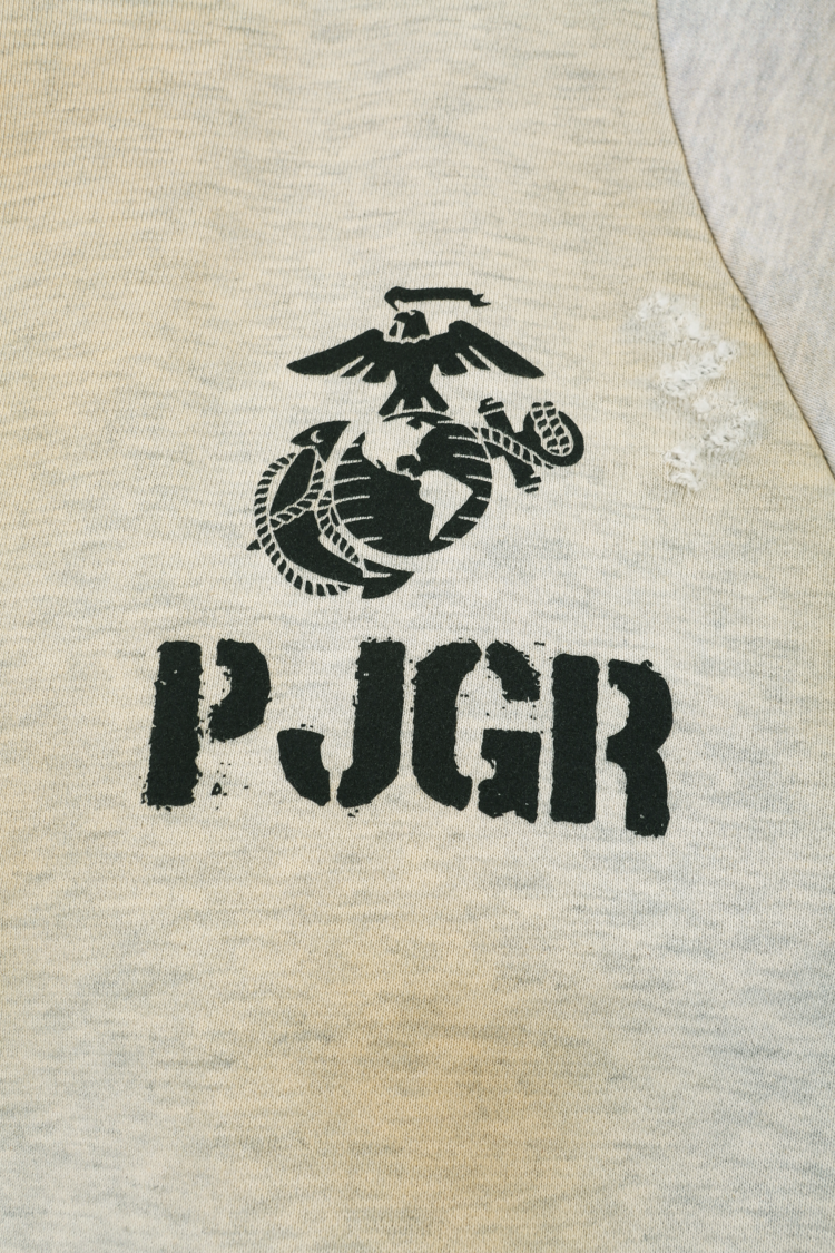 Project G/R Reconstructed Folded Army Zip Hoodie