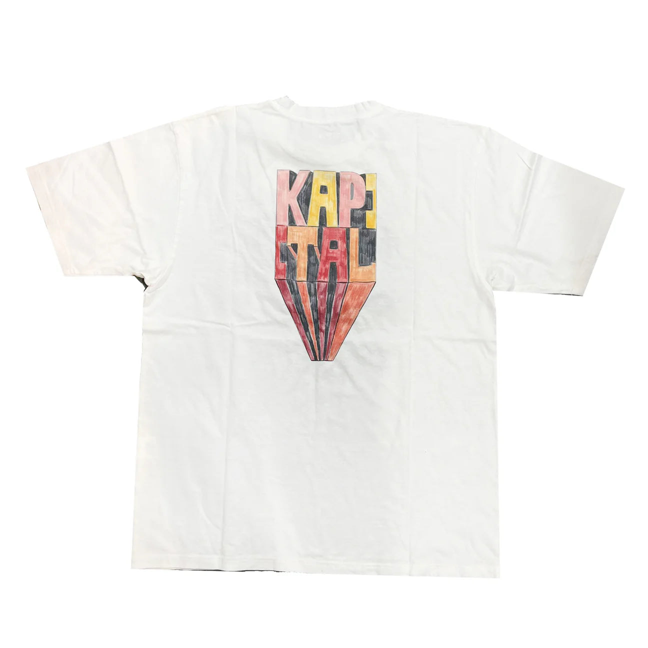 Kapital Life Scherzo Analogue Piano Tee Shirt (White)