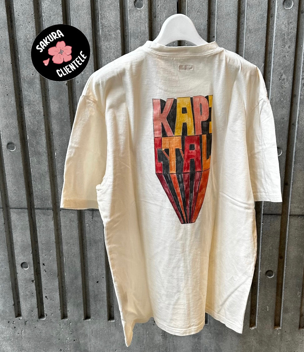 Kapital Life Scherzo Analogue Piano Tee Shirt (White)