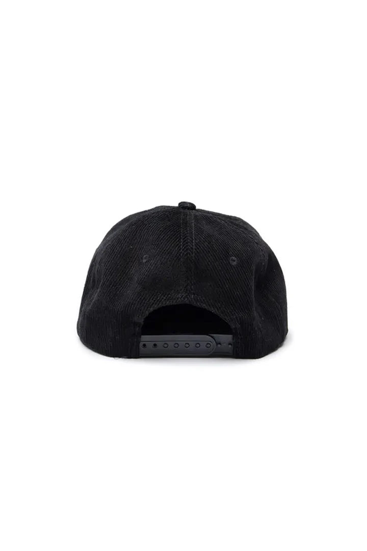 Satoshi Nakamoto Chainstitch Logo Hat (Black)