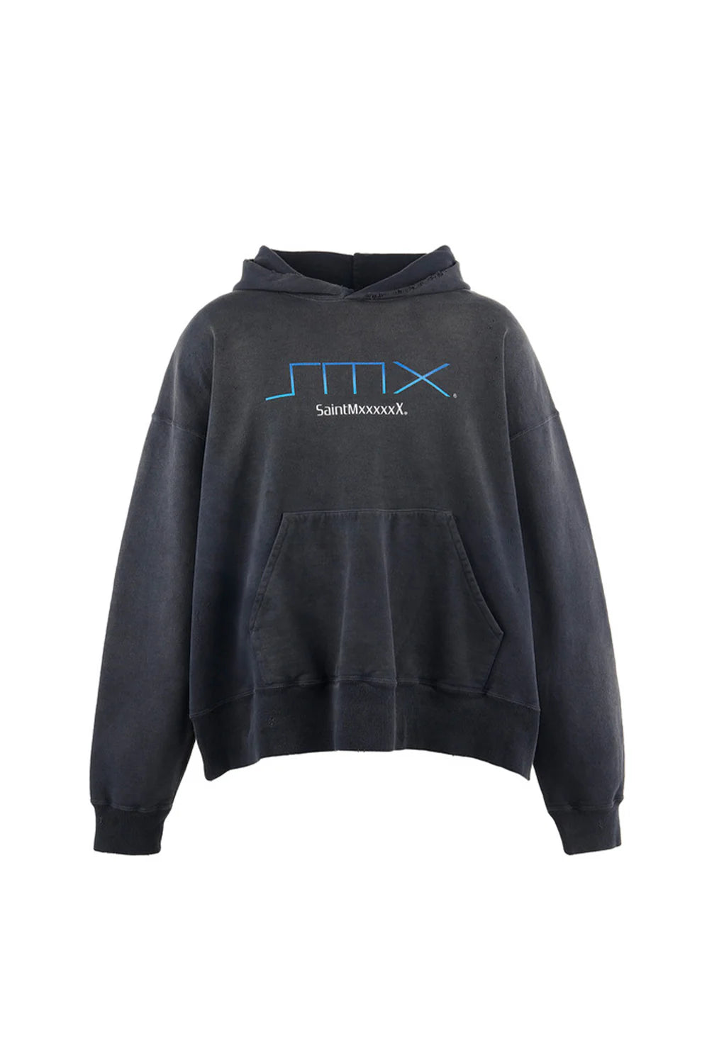 Saint Mxxxxxx Playstation 2 PS2 Hoodie (Faded Black)