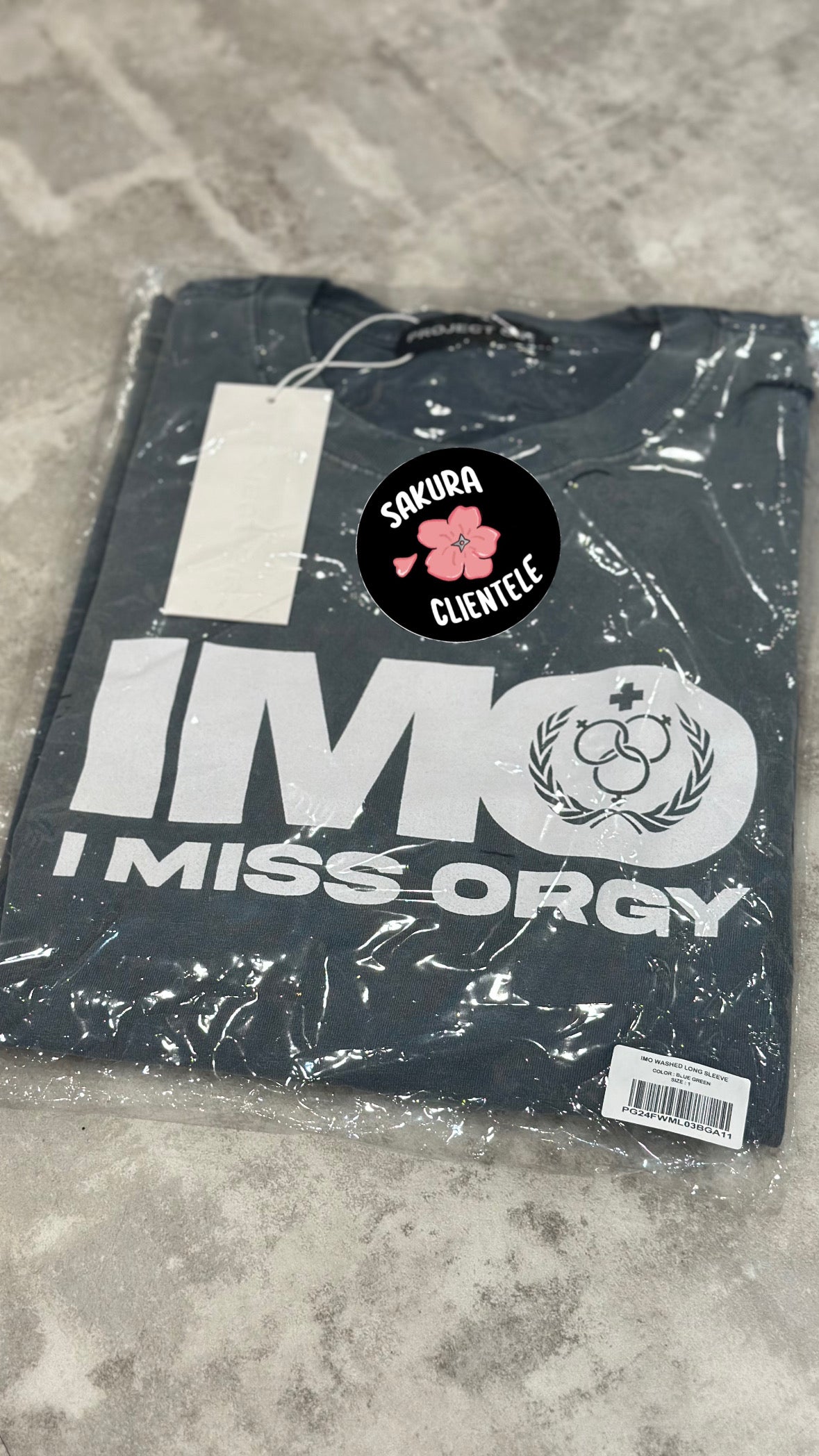 Project G/R IMO Washed Long Sleeve