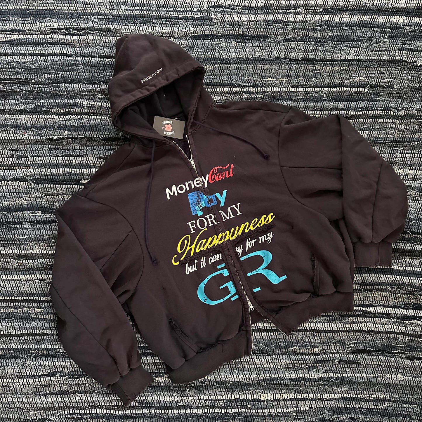 Project G/R Happiness Zip Hoodie