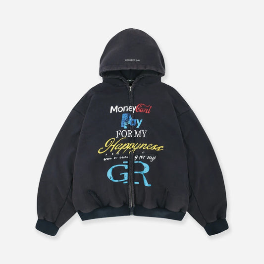 Project G/R Happiness Zip Hoodie